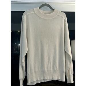OBERMEYER Size Large XL Cream Beige Colored Sweater (236)